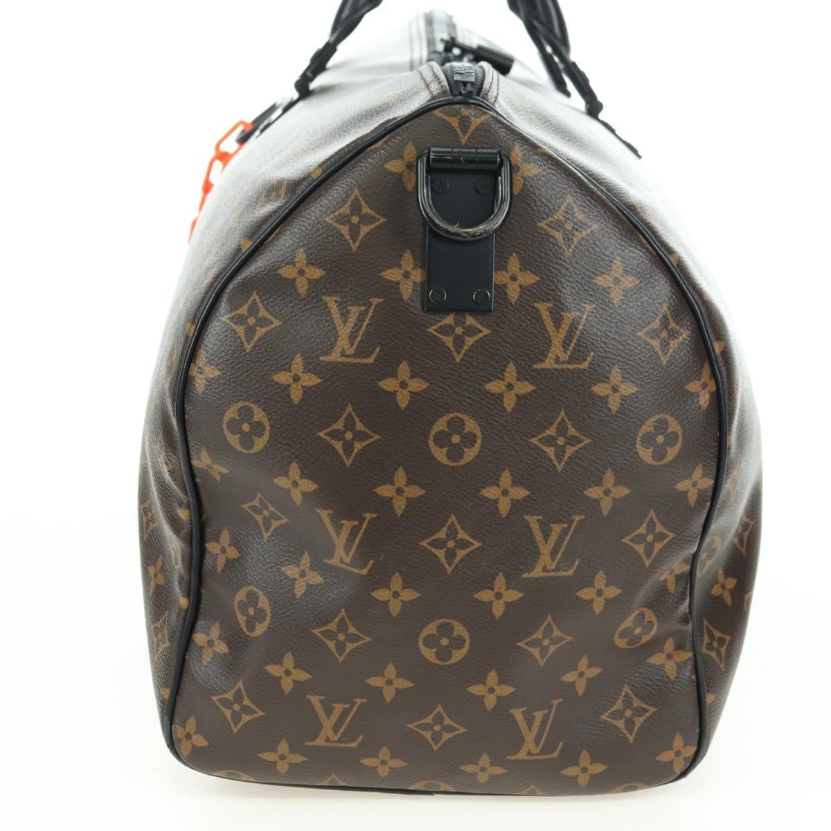 Louis Vuitton Solar Ray Keepall Bandouliere Monogram Canvas Brown Canvas Travel Bag Bag (Pre-Owned)