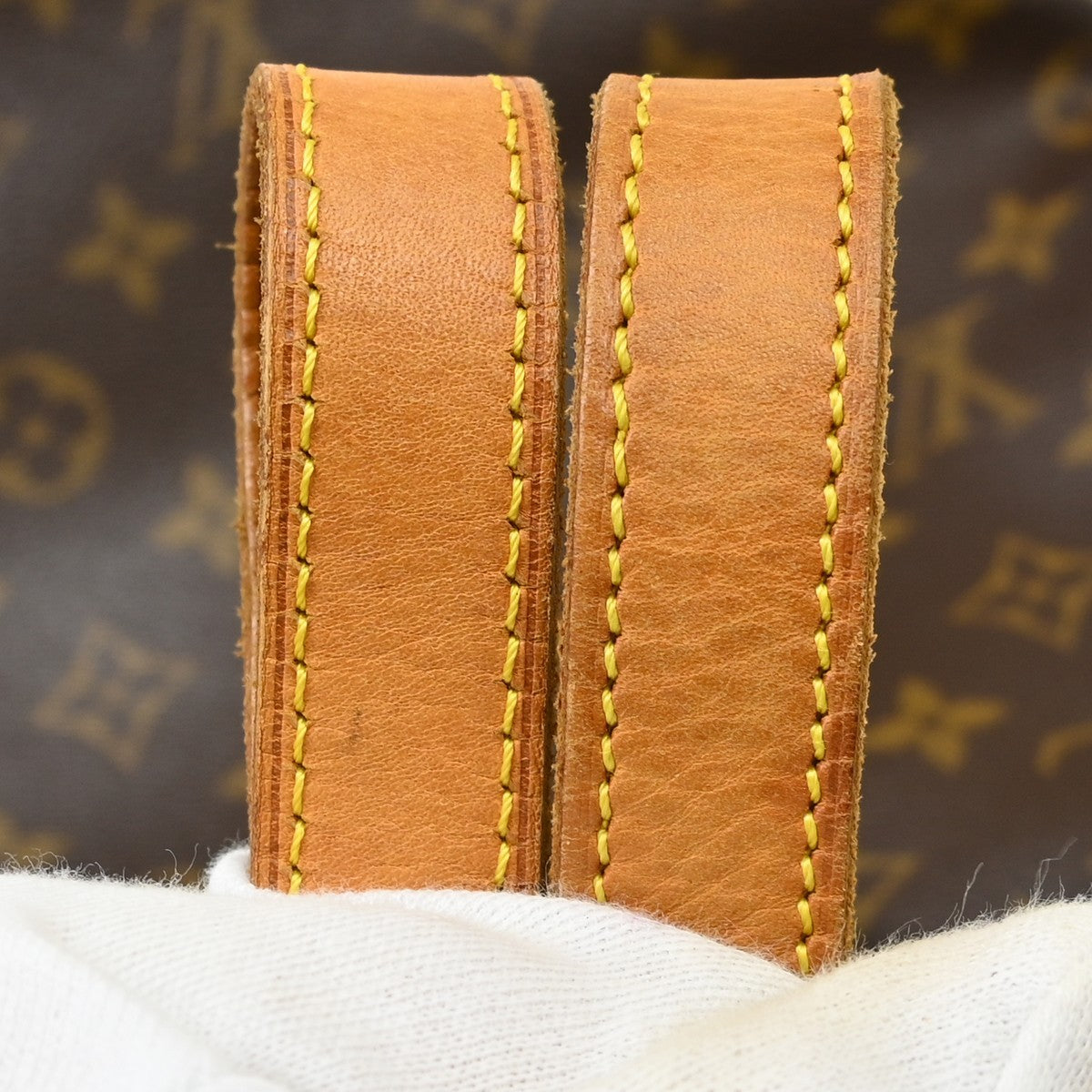 Louis Vuitton Cabas Piano Monogram Canvas Brown Canvas Tote Bag Bag (Pre-Owned)