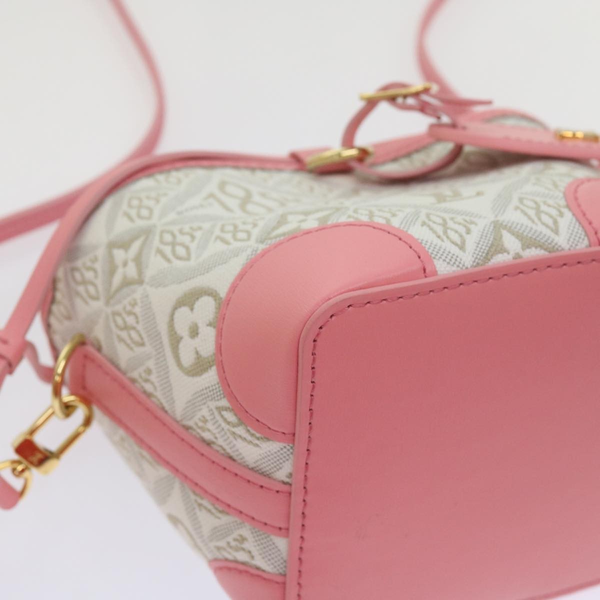 Louis Vuitton Noe Purse Limited Edition Since 1854 Monogram Jacquard Pink Canvas Shoulder Bag Bag (Pre-Owned)