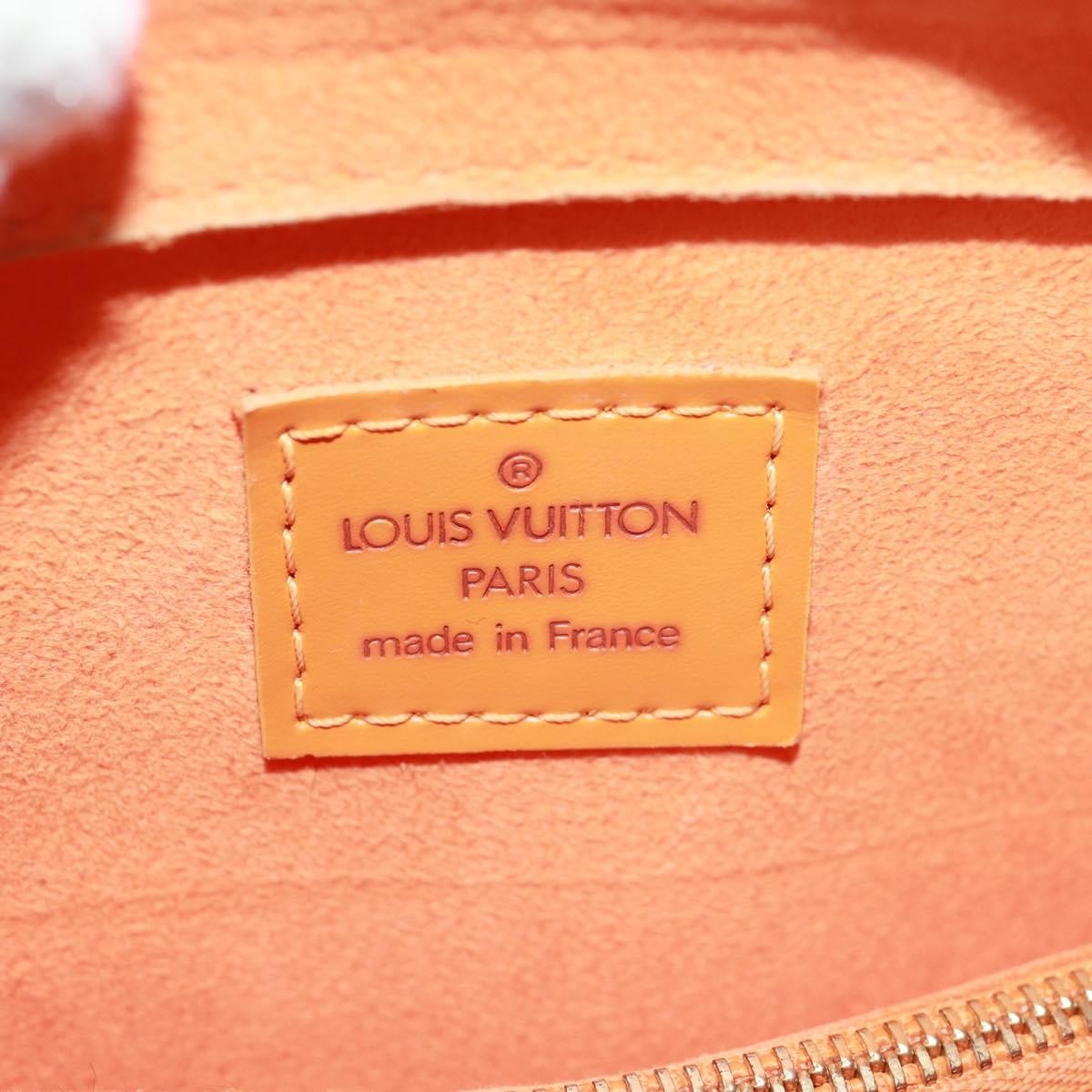 Louis Vuitton Pont Neuf Epi Leather Orange Leather Handbag (Pre-Owned)