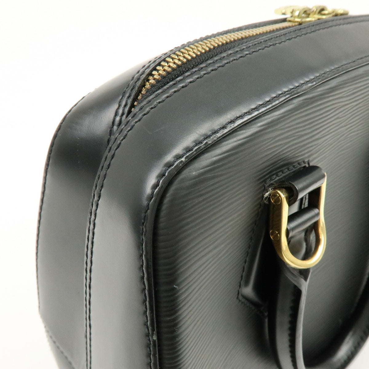 Louis Vuitton Sablons Epi Leather Black Leather Handbag (Pre-Owned)