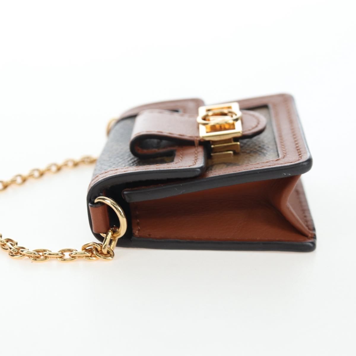 Louis Vuitton Dauphine Reverse Monogram Canvas Brown Canvas Shoulder Bag Bag (Pre-Owned)