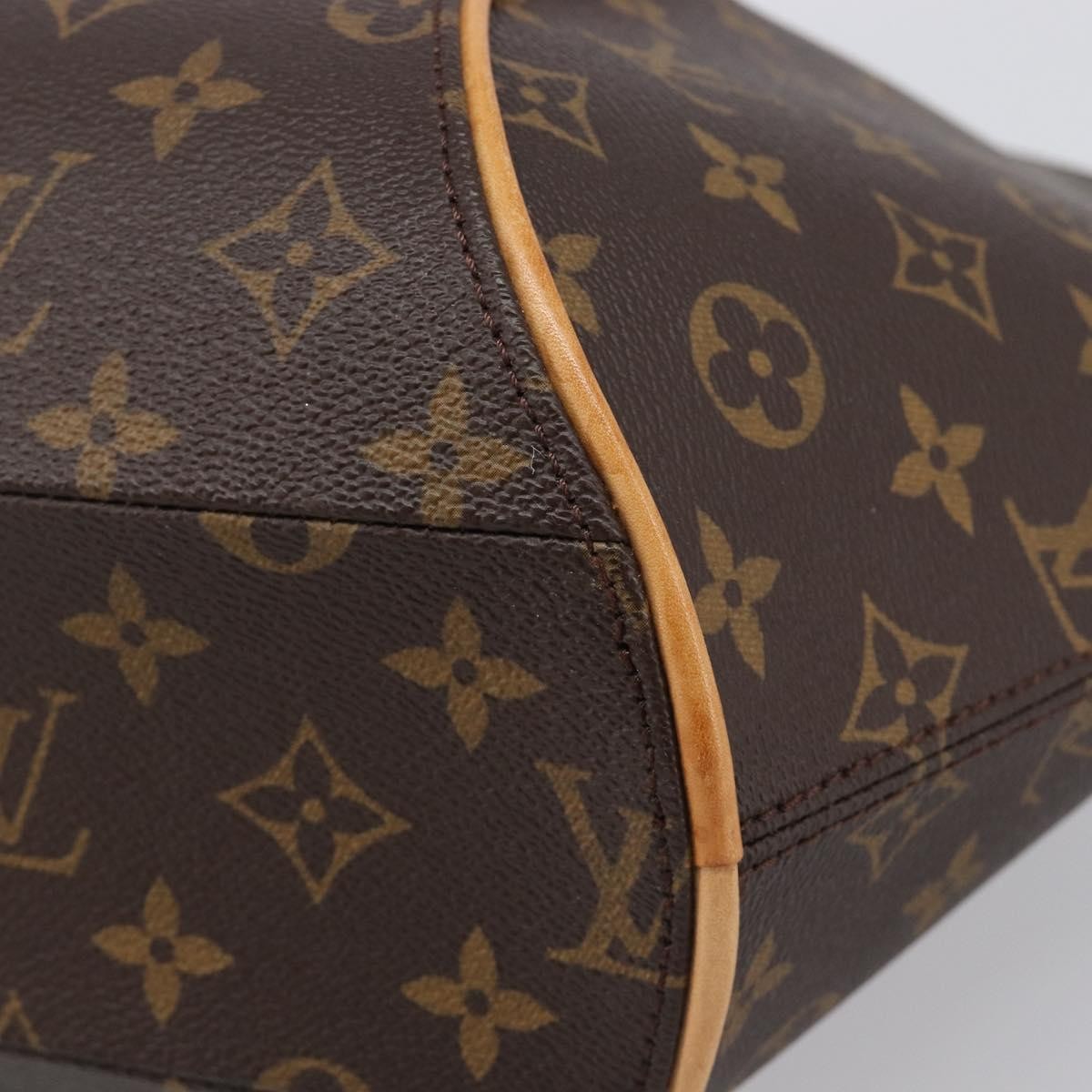Louis Vuitton Ellipse Monogram Canvas Brown Canvas Handbag (Pre-Owned)