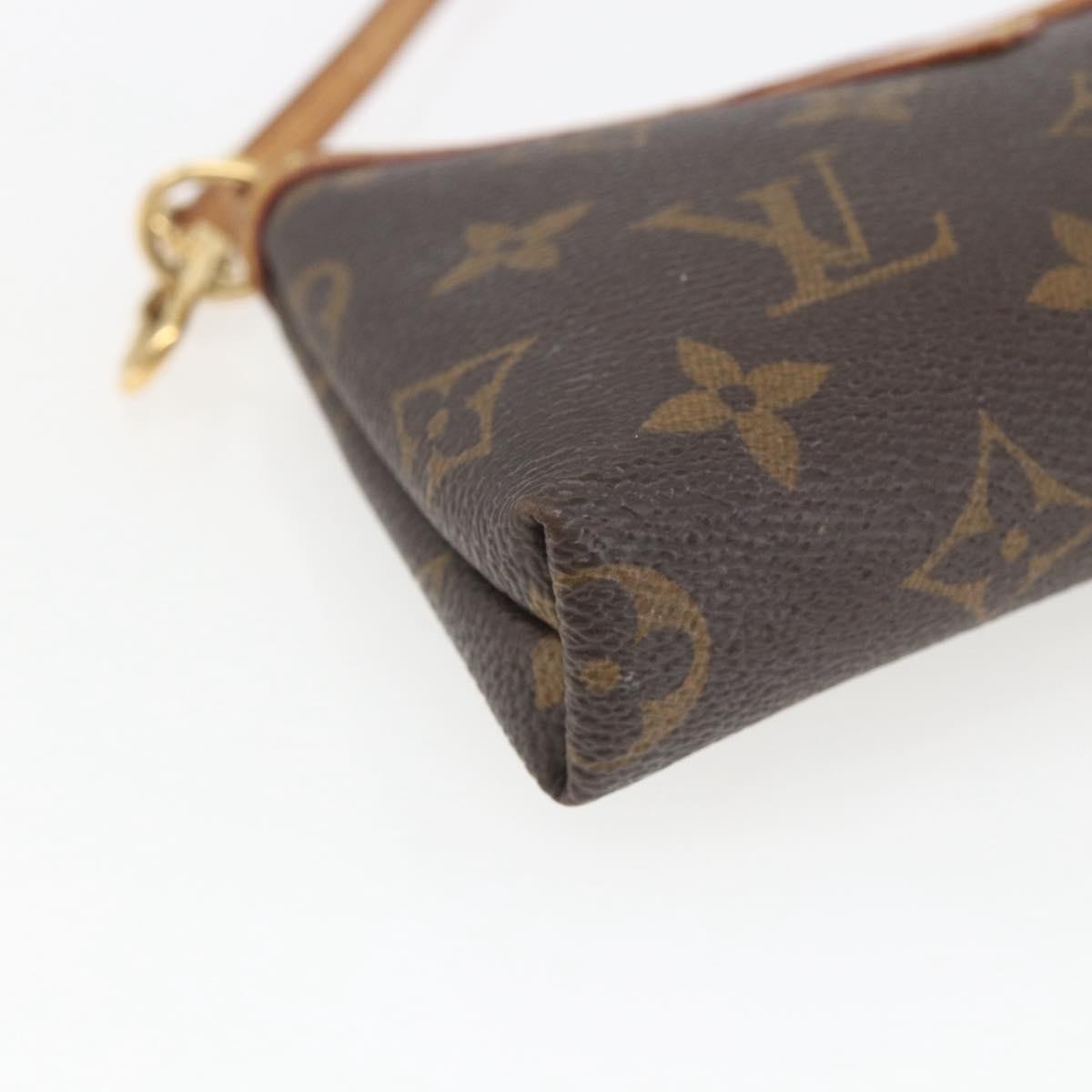 Louis Vuitton Delightful Pochette Monogram Canvas Brown Canvas Clutche & Pouche Bag (Pre-Owned)