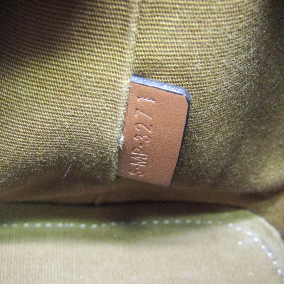 Celine Teen Cabas De France Triomphe Coated Canvas Brown Canvas Handbag (Pre-Owned)