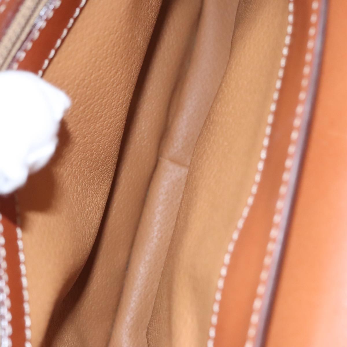 Celine Vintage Convertible Top Handle Macadam Coated Canvas Beige Canvas Handbag (Pre-Owned)