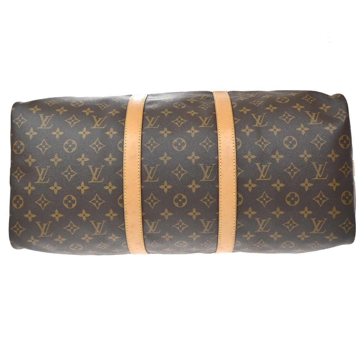 Louis Vuitton Keepall Monogram Multicolor Brown Canvas Travel Bag Bag (Pre-Owned)