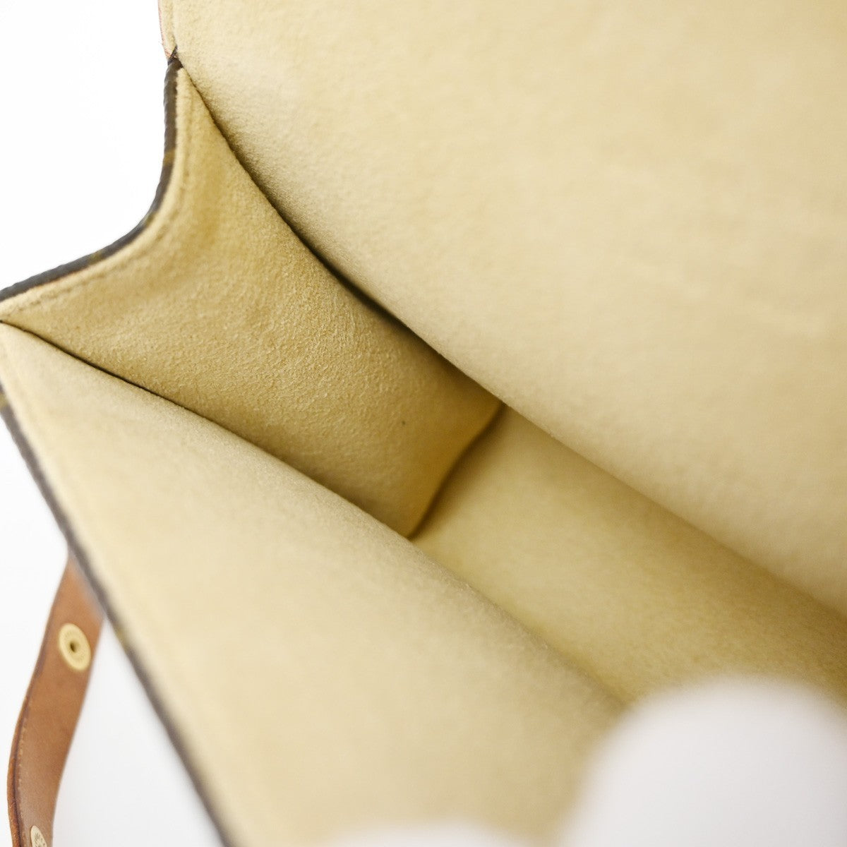 Louis Vuitton Florentine Pochette Canvas Brown Canvas Clutche & Pouche Bag (Pre-Owned)