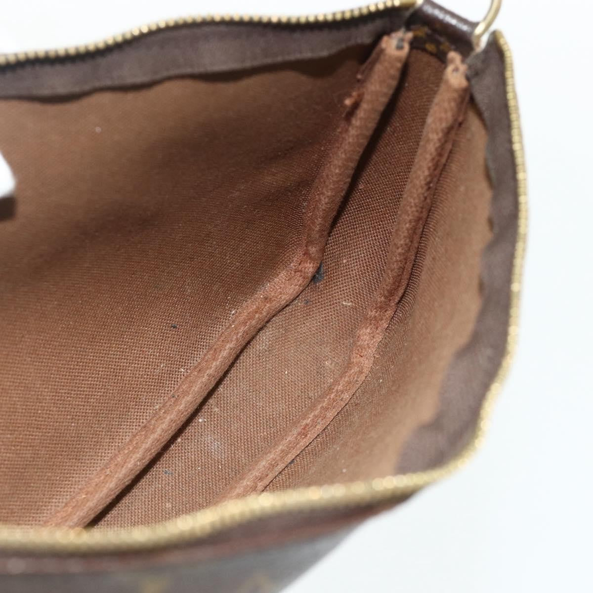 Louis Vuitton Pochette Accessoires Nm Monogram Canvas Brown Canvas Clutche & Pouche Bag (Pre-Owned)