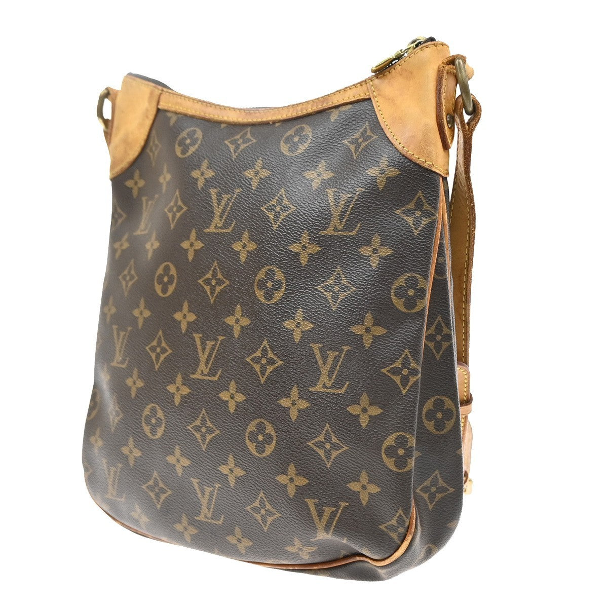 Louis Vuitton Odeon Monogram Canvas Brown Canvas Shoulder Bag Bag (Pre-Owned)