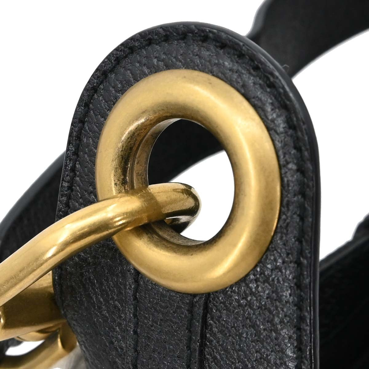 Gucci Piston Lock Jackie Hobo Gg Canvas Black Canvas Shoulder Bag Bag (Pre-Owned)