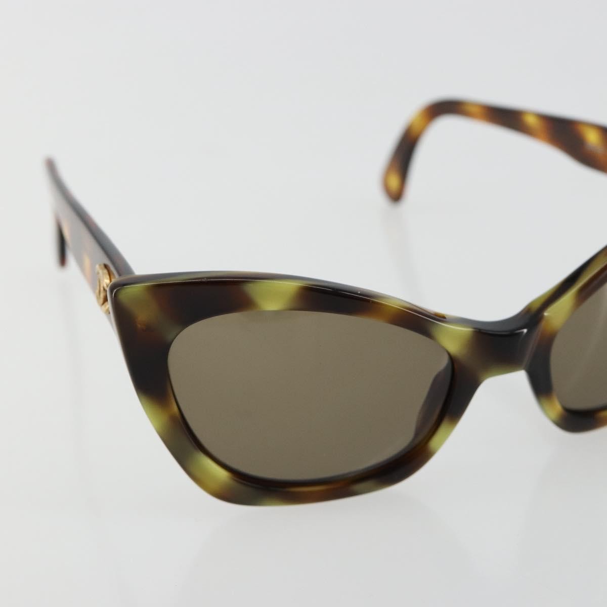 Chanel Logo Cc Plastic Brown Plastic Sunglasse Accessory (Pre-Owned)