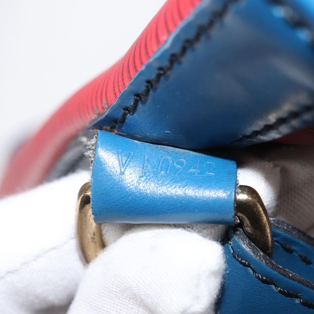 Louis Vuitton Tricolor Noe Epi Leather Red Leather Shoulder Bag Bag (Pre-Owned)