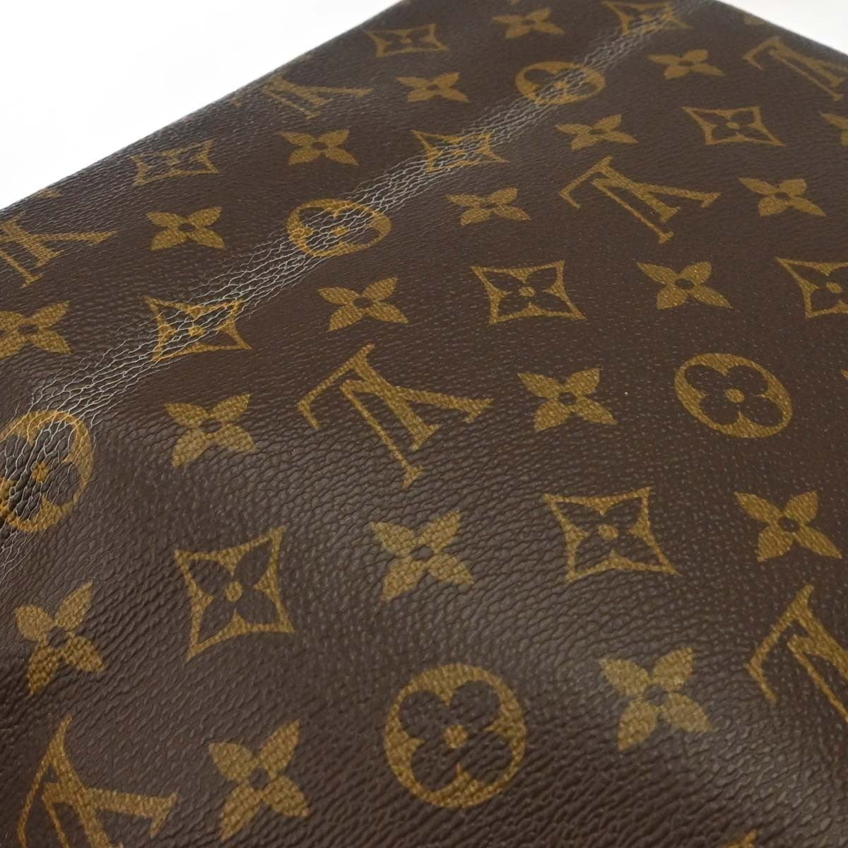 Louis Vuitton Iena Tote Monogram Canvas Brown Canvas Tote Bag Bag (Pre-Owned)