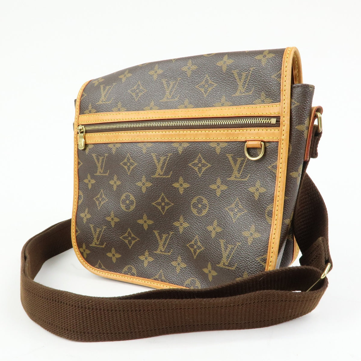 Louis Vuitton Bosphore Messenger Monogram Canvas Brown Canvas Handbag (Pre-Owned)