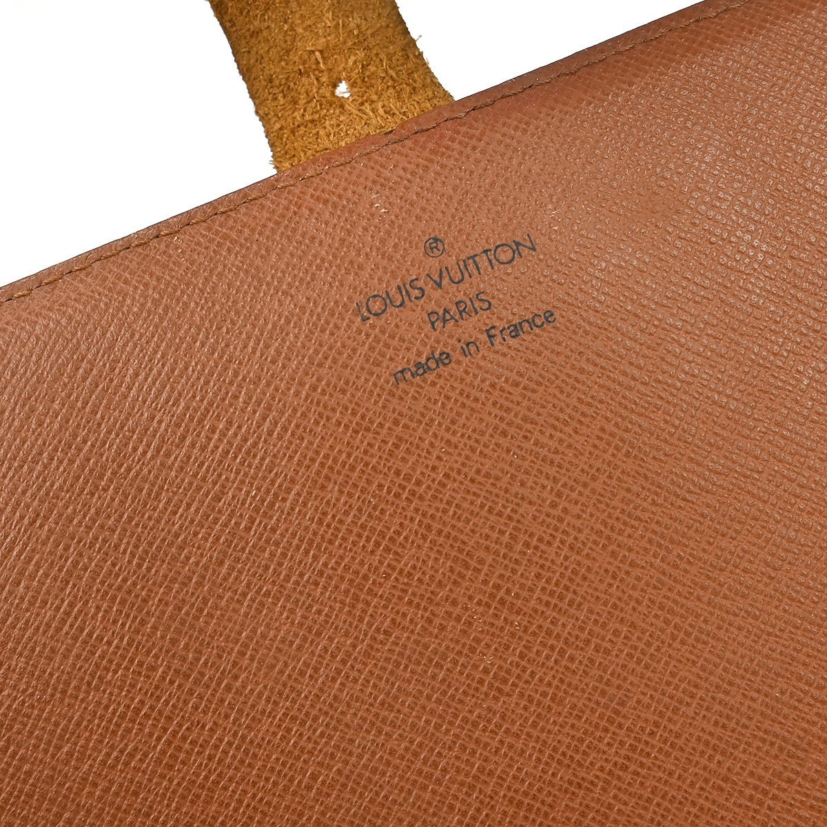 Louis Vuitton Cartouchiere Monogram Brown Canvas Shoulder Bag Bag (Pre-Owned)