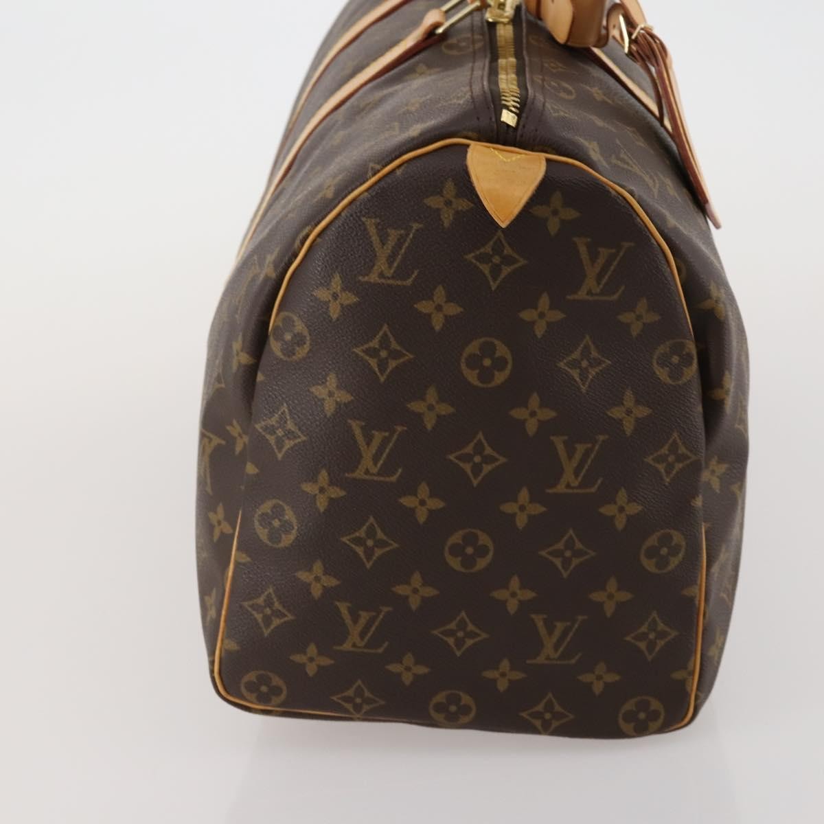 Louis Vuitton Keepall Monogram Canvas Brown Canvas Travel Bag Bag (Pre-Owned)