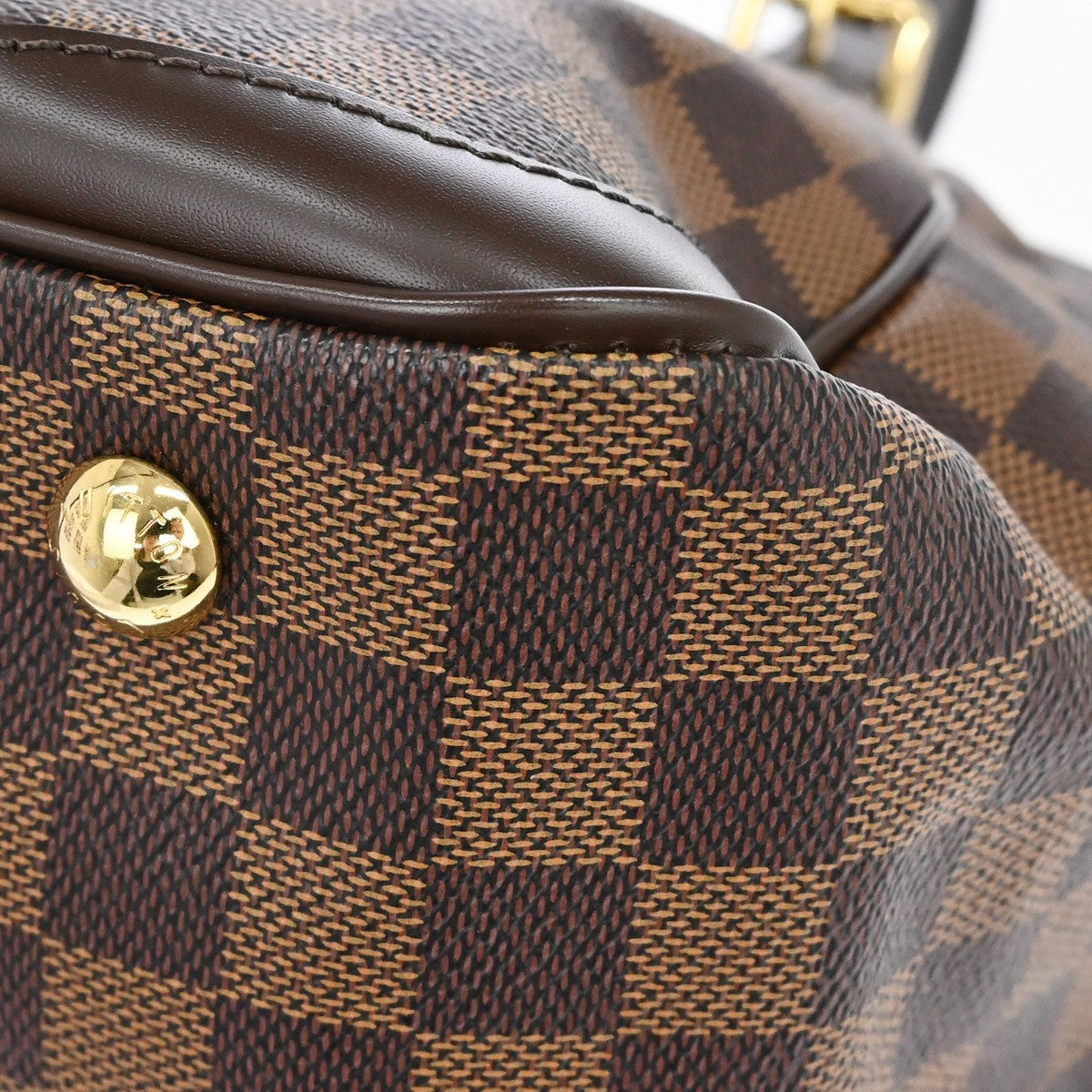 Louis Vuitton Verona Damier Brown Canvas Handbag (Pre-Owned)