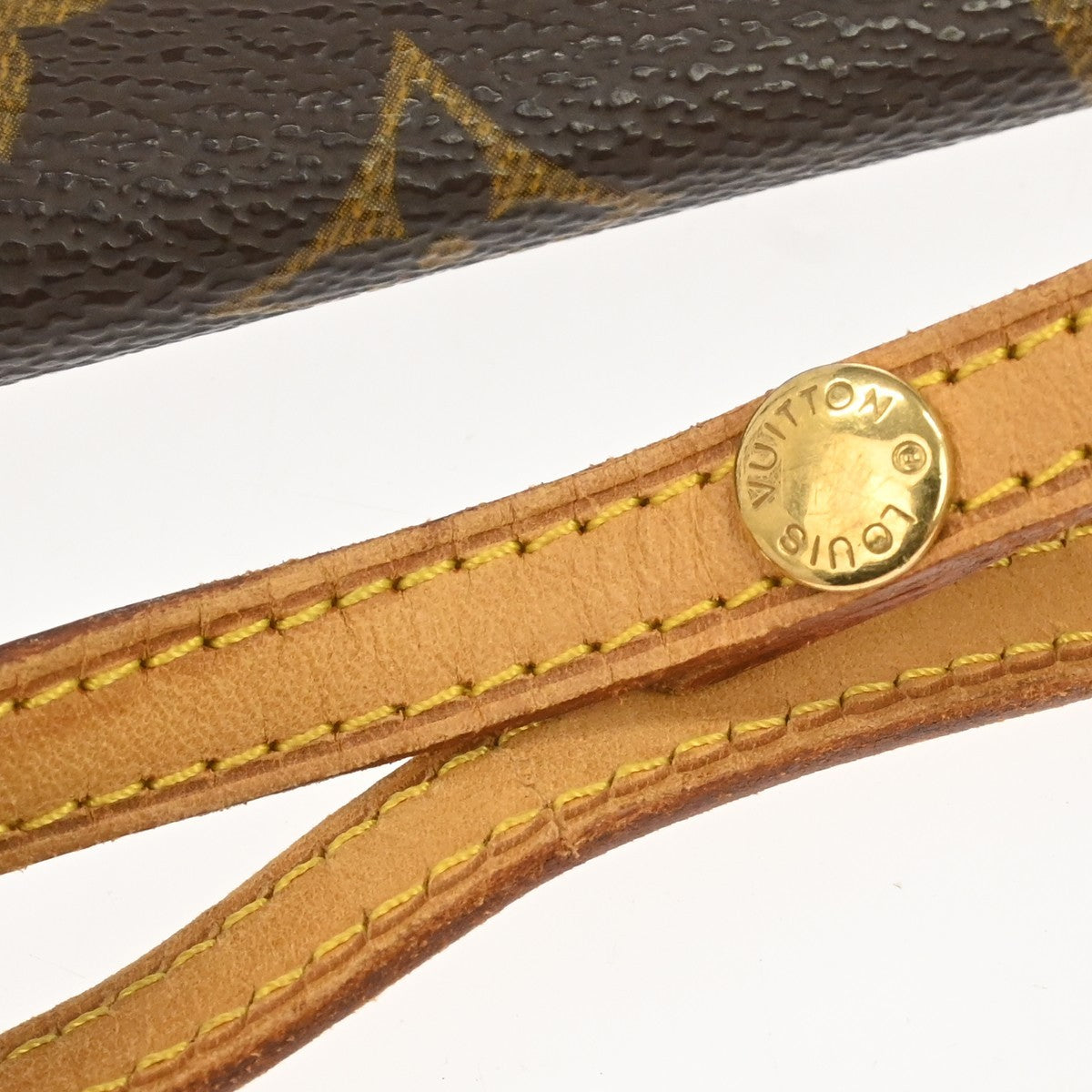 Louis Vuitton Twin Monogram Brown Canvas Clutche & Pouche Bag (Pre-Owned)
