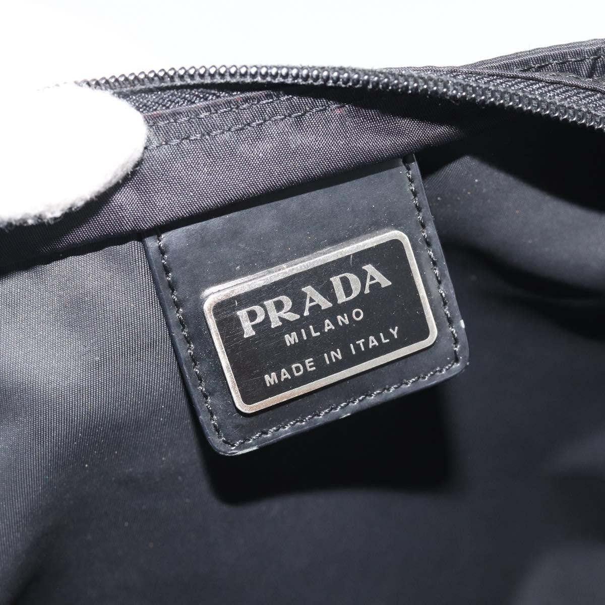 Prada Shoulder Tessuto Black Nylon Shoulder Bag Bag (Pre-Owned)