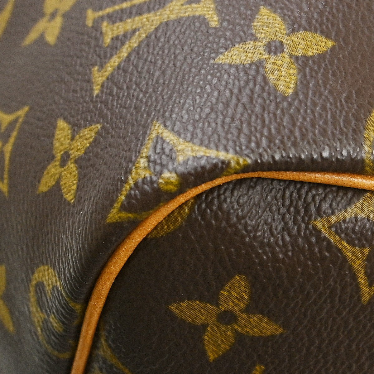 Louis Vuitton Keepall Monogram Canvas Brown Canvas Handbag (Pre-Owned)