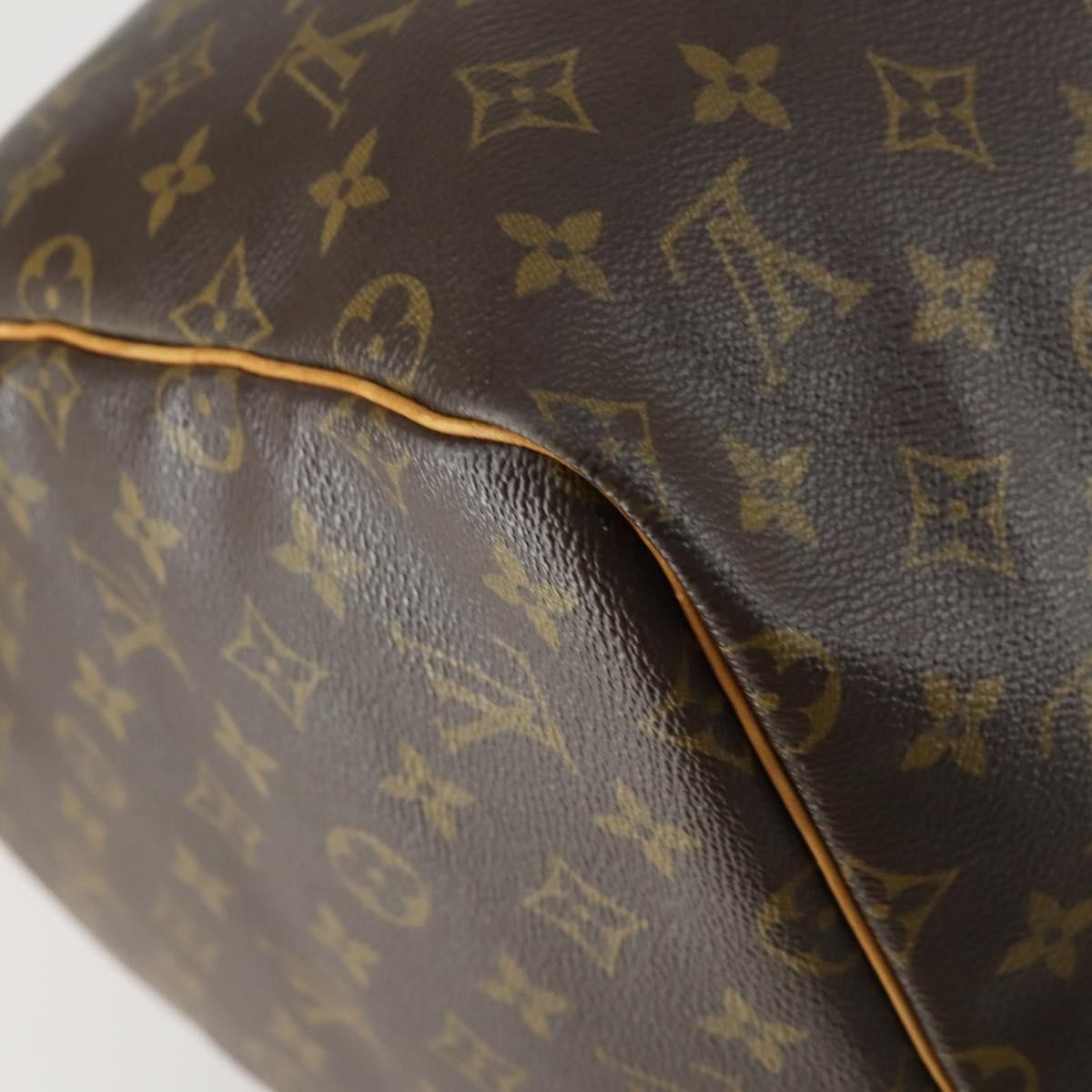 Louis Vuitton Keepall Monogram Canvas Brown Canvas Travel Bag Bag (Pre-Owned)