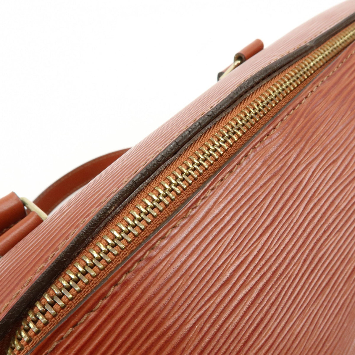 Louis Vuitton Soufflot Epi Leather Brown Leather Handbag (Pre-Owned)