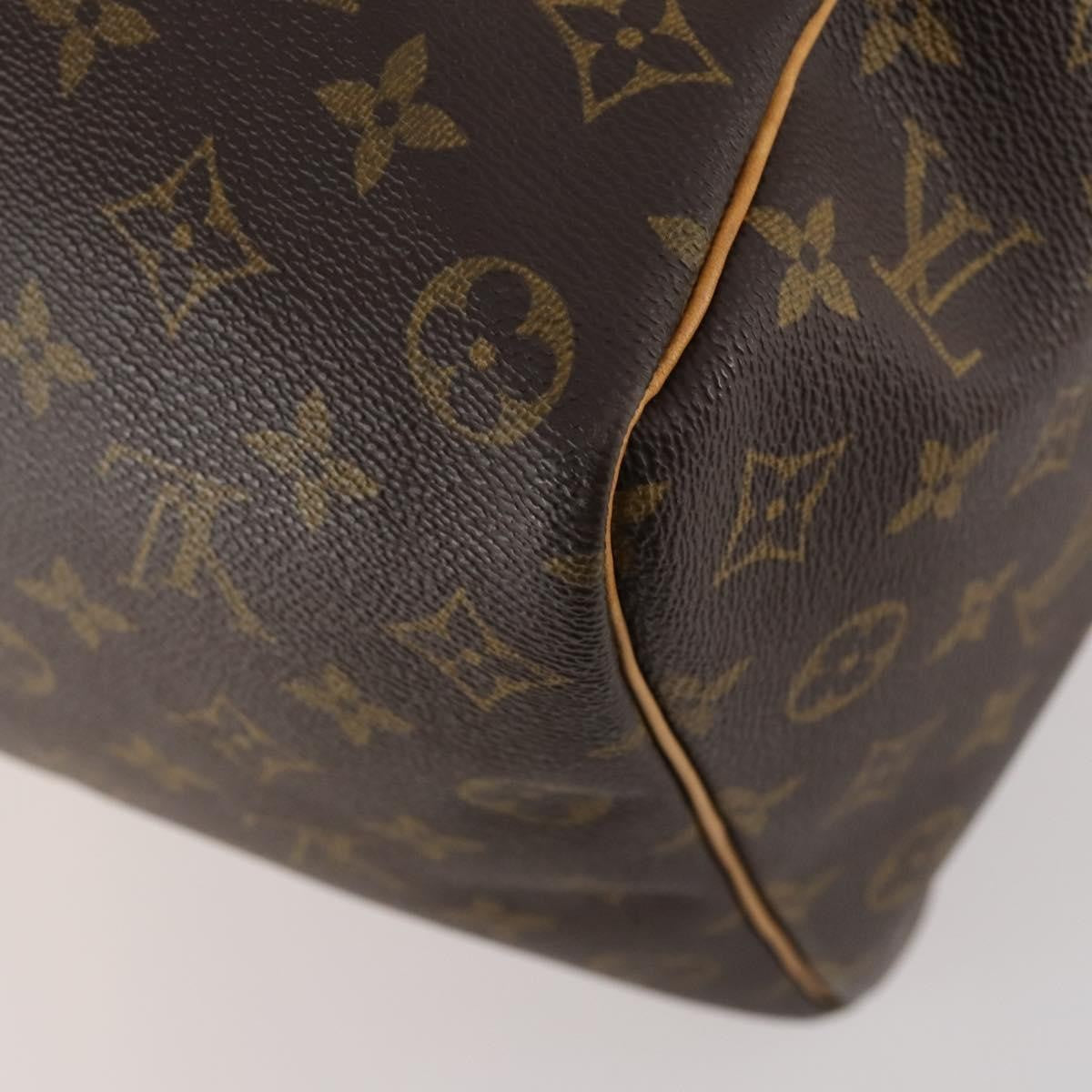 Louis Vuitton Keepall Monogram Canvas Brown Canvas Travel Bag Bag (Pre-Owned)