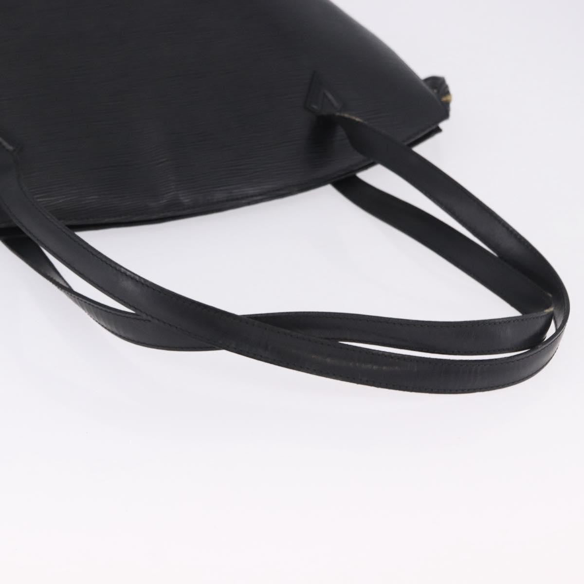 Louis Vuitton Saint Jacques Epi Leather Black Leather Shoulder Bag Bag (Pre-Owned)