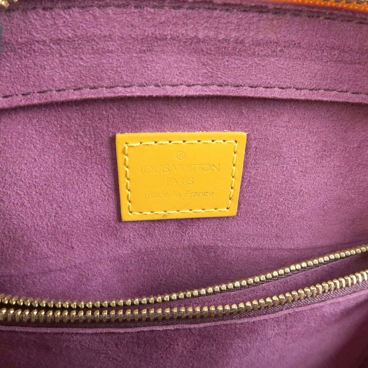 Louis Vuitton Pont Neuf Epi Leather Yellow Leather Handbag (Pre-Owned)