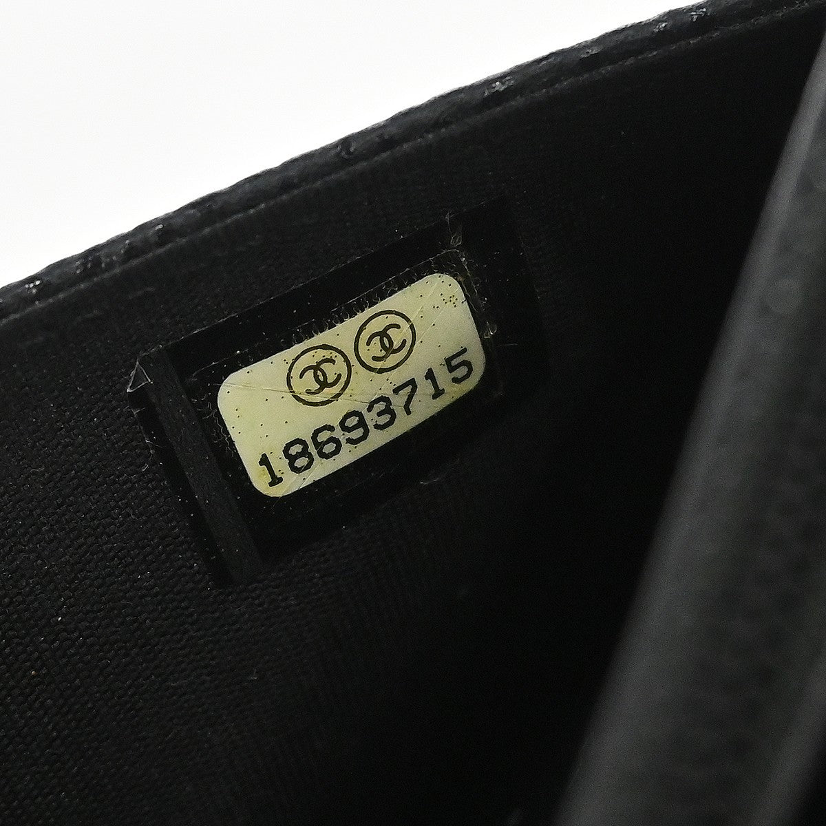 Chanel Timeless Wallet On Chain Caviar Black Leather Wallets Accessory (Pre-Owned)