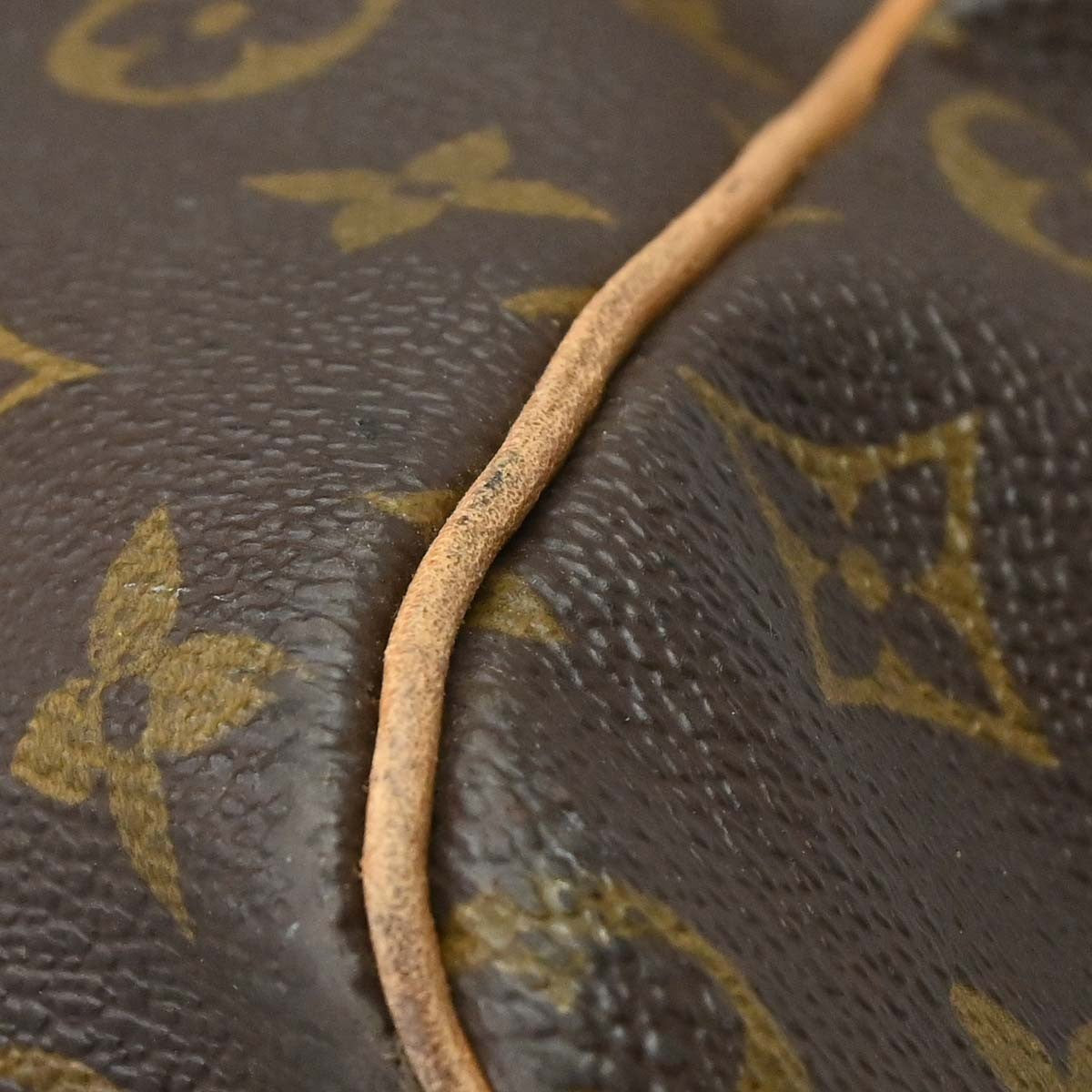 Louis Vuitton Keepall Bandouliere Monogram Canvas Brown Canvas Travel Bag Bag (Pre-Owned)