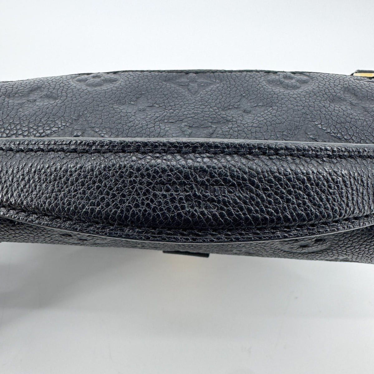 Louis Vuitton Pochette Metis Monogram Empreinte Leather Black Leather Clutche & Pouche Bag (Pre-Owned)