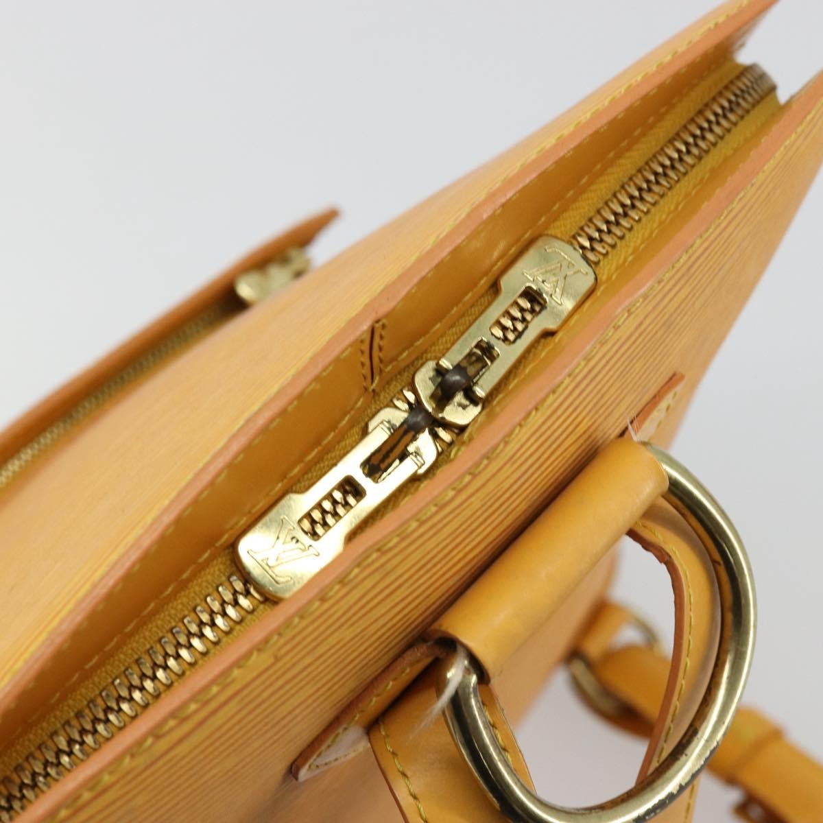 Louis Vuitton Gobelins Epi Leather Yellow Leather Backpack Bag (Pre-Owned)