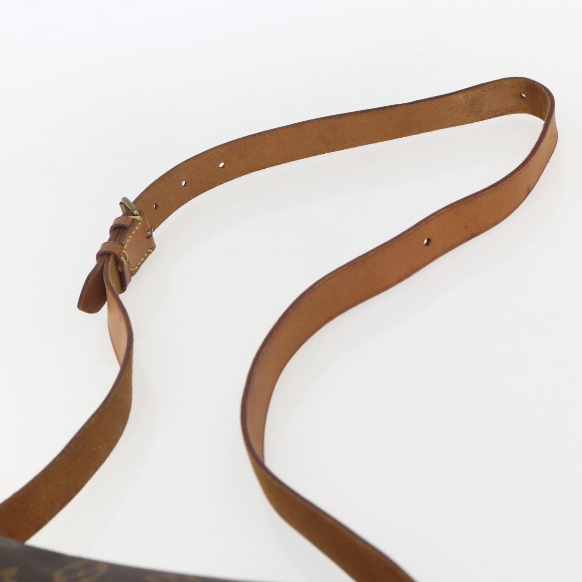Louis Vuitton Cartouchiere Monogram Canvas Brown Canvas Shoulder Bag Bag (Pre-Owned)