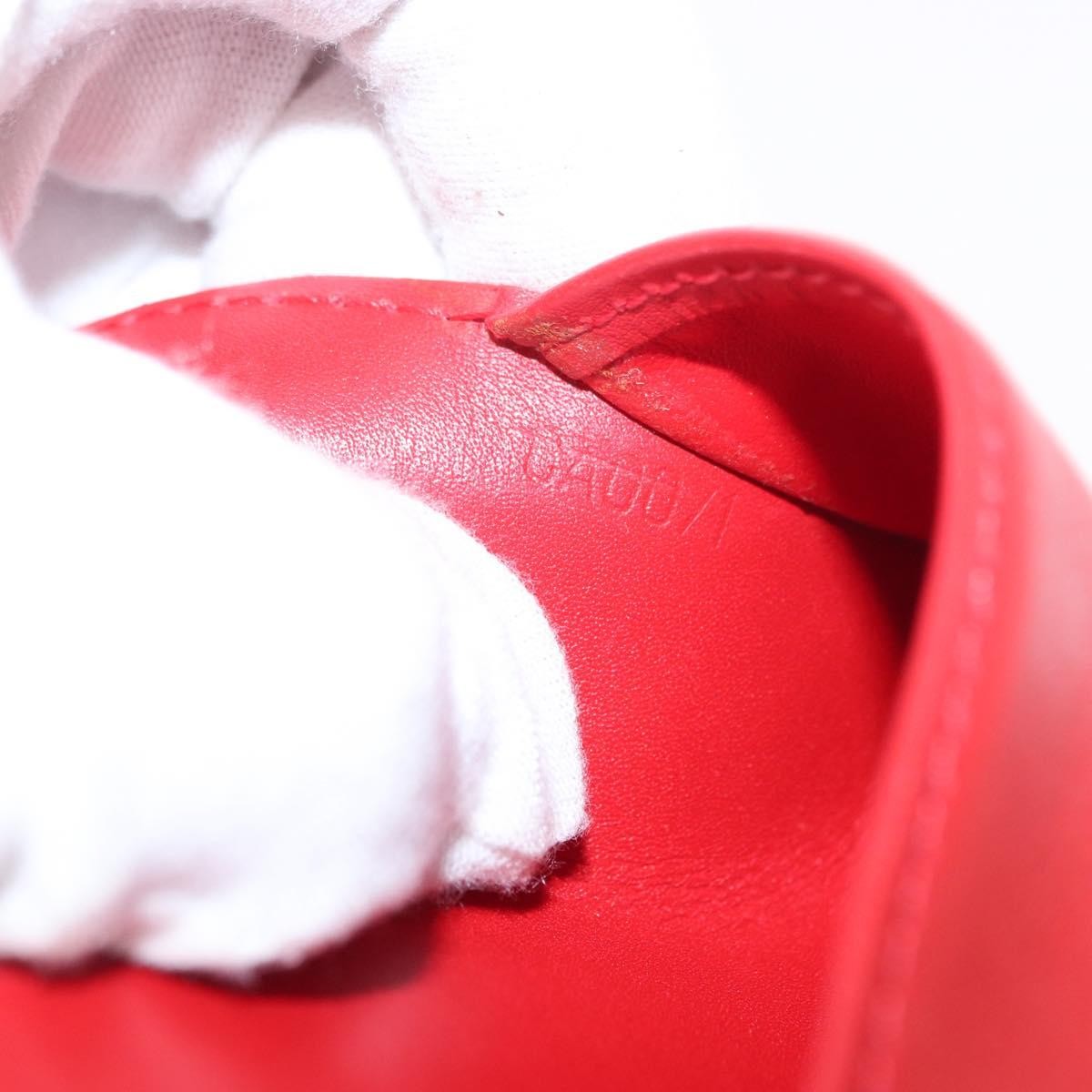 Louis Vuitton Agenda Cover Patent Leather Red Patent_Leather Toiletry Case Accessory (Pre-Owned)