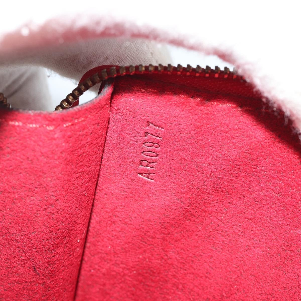 Louis Vuitton Pochette Accessoires Epi Red Leather Clutche & Pouche Bag (Pre-Owned)