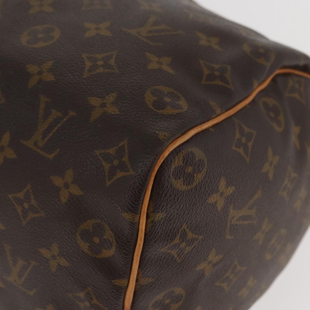 Louis Vuitton Speedy Monogram Canvas Brown Canvas Handbag (Pre-Owned)