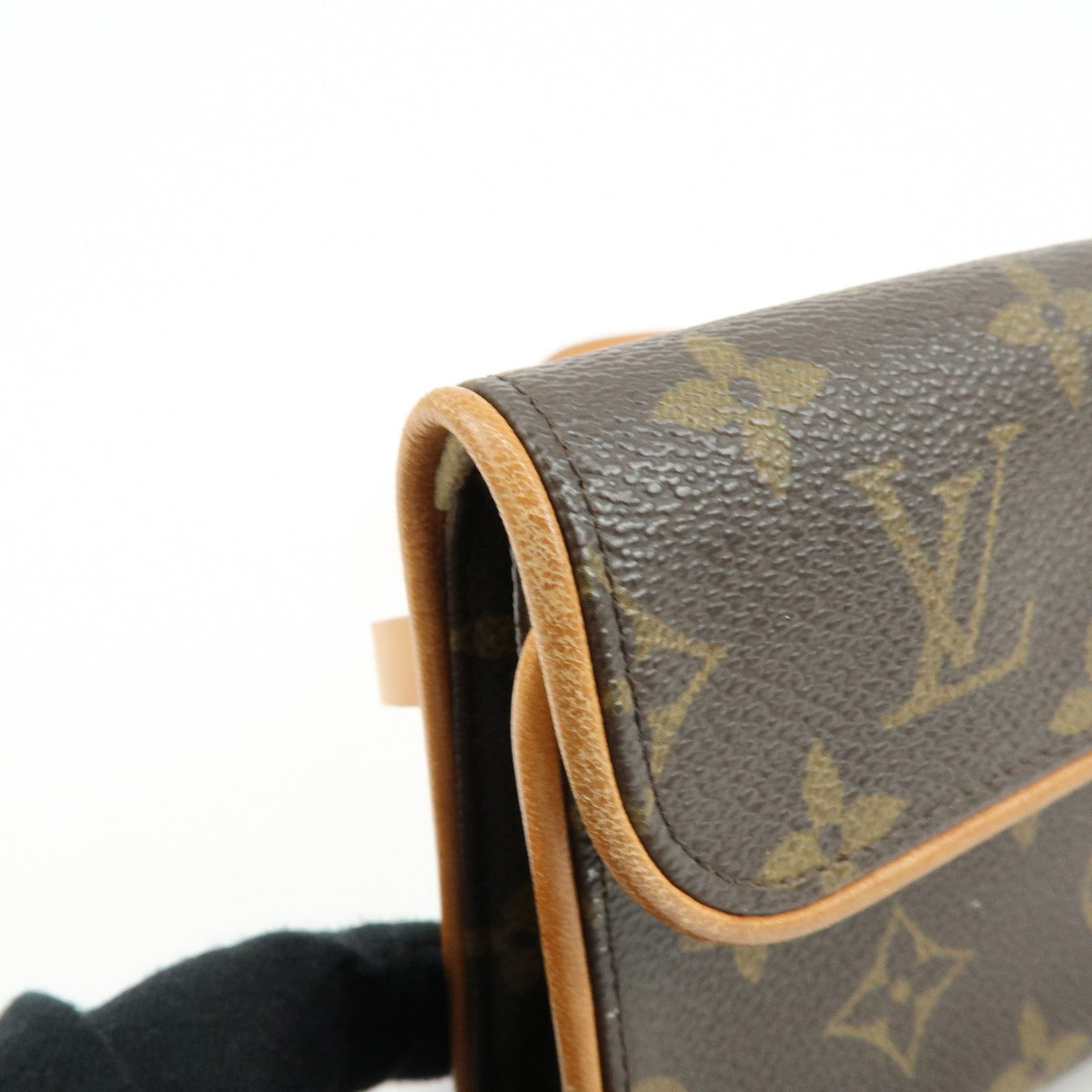 Louis Vuitton Florentine Waist Monogram Canvas Brown Canvas Handbag (Pre-Owned)