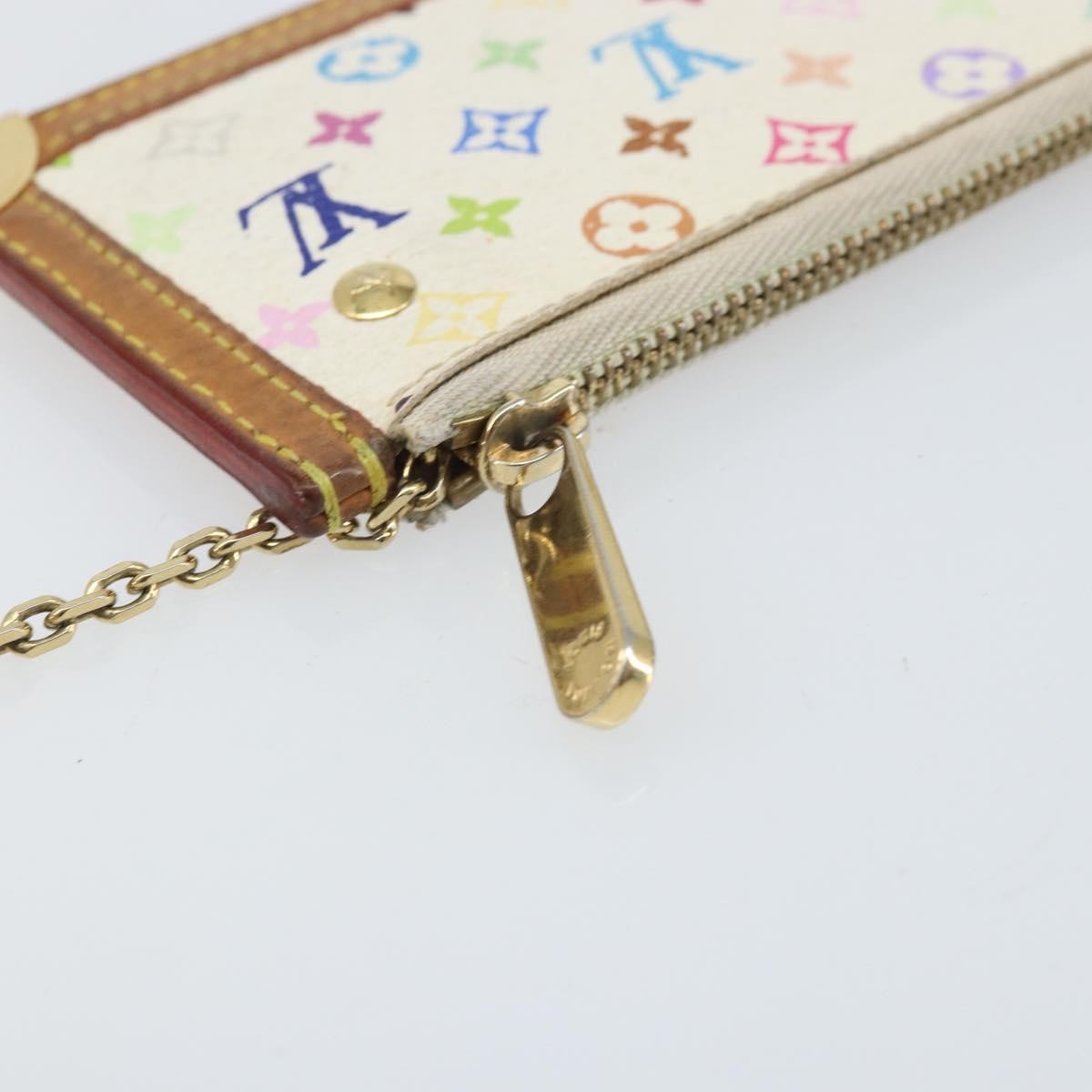 Louis Vuitton Pochette Clés Monogram Canvas Multicolour Canvas Wallets Accessory (Pre-Owned)