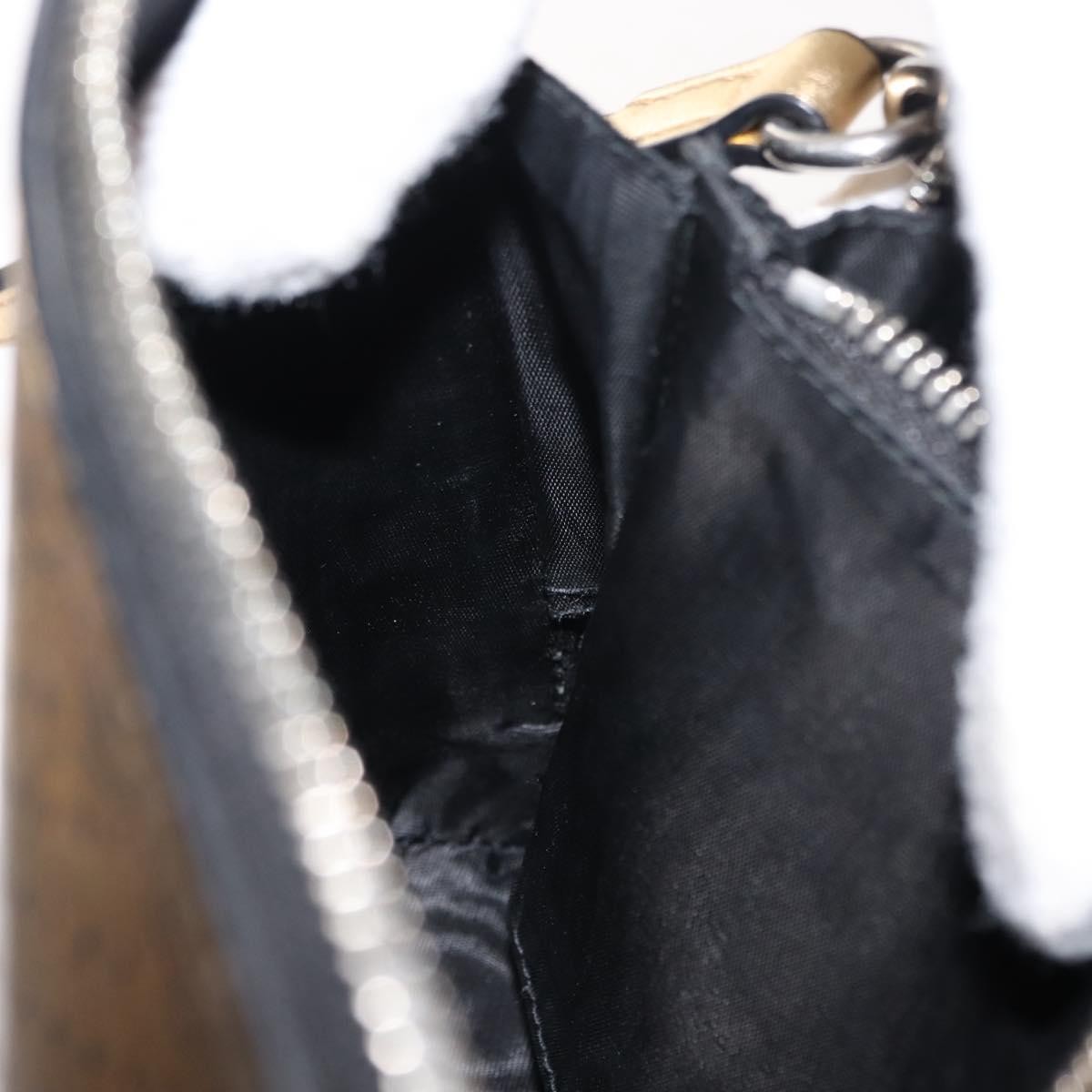 Gucci Dome Limited Edition Printed Leather Gold Leather Crossbody Bag Bag (Pre-Owned)