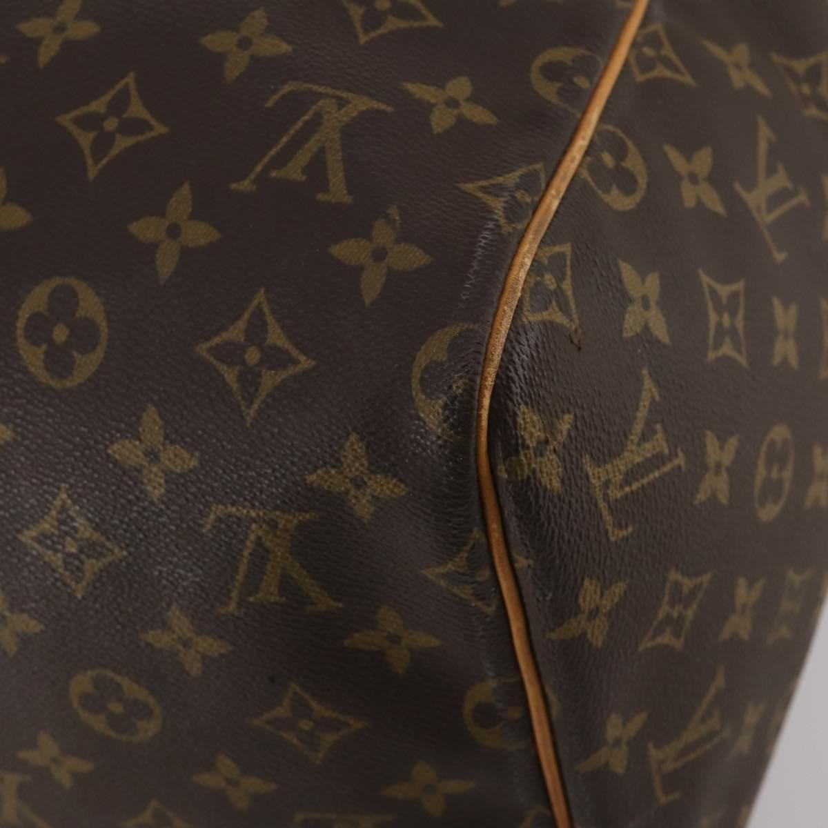 Louis Vuitton Sac Souple Monogram Brown Canvas Handbag (Pre-Owned)