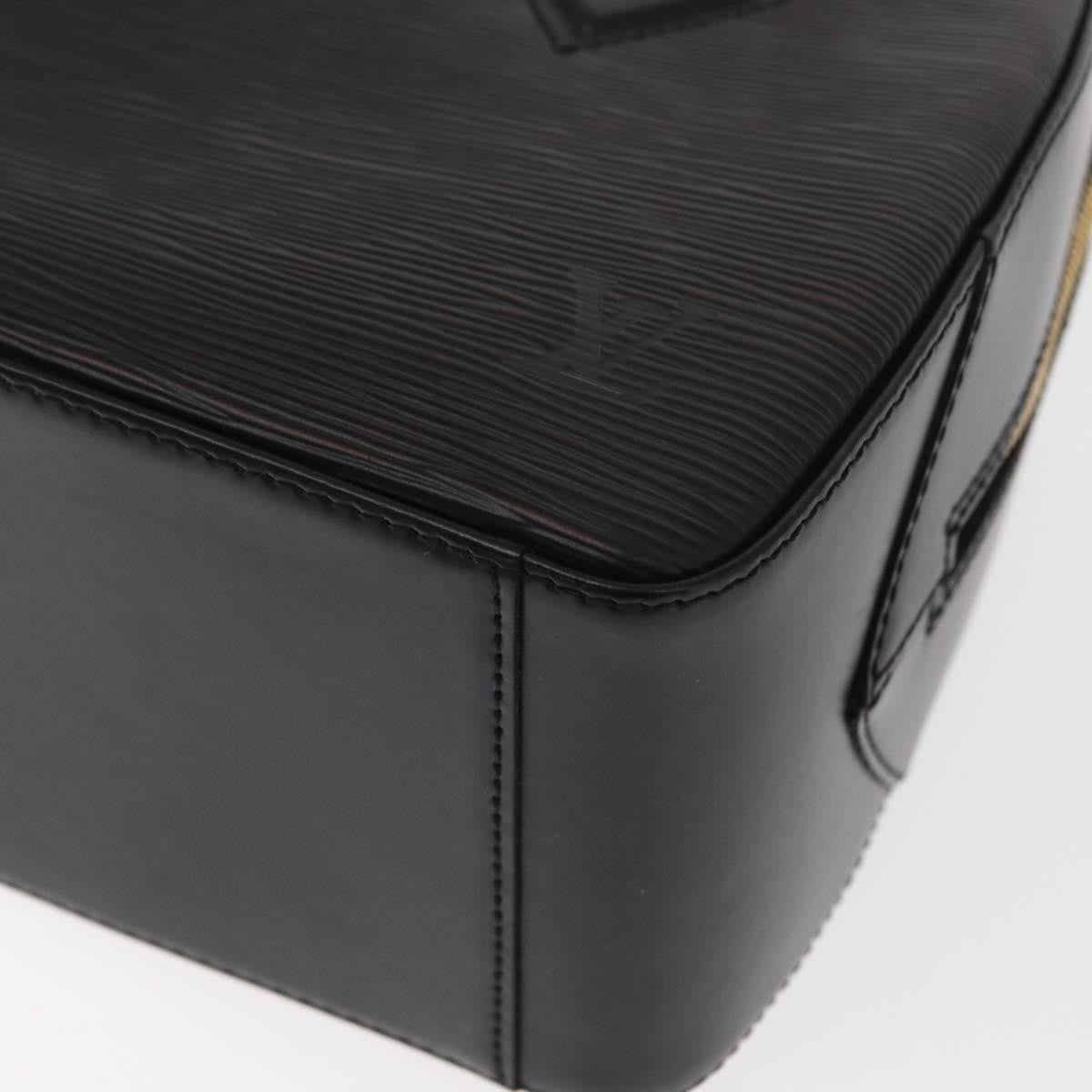 Louis Vuitton Sablons Epi Leather Black Leather Handbag (Pre-Owned)