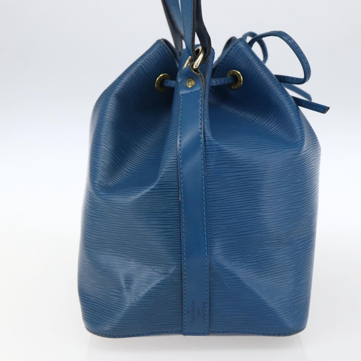 Louis Vuitton Noe Epi Leather Blue Leather Shoulder Bag Bag (Pre-Owned)