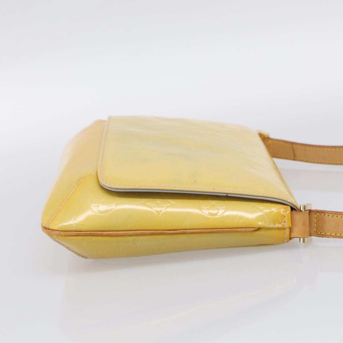 Louis Vuitton Thompson Street Monogram Vernis Yellow Patent_Leather Shoulder Bag Bag (Pre-Owned)