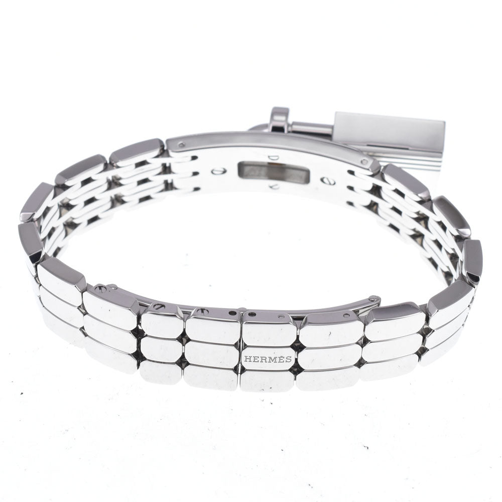 Hermes Kelly Quartz Stainless Steel With Diamond Bezel Watch (Pre-Owned)