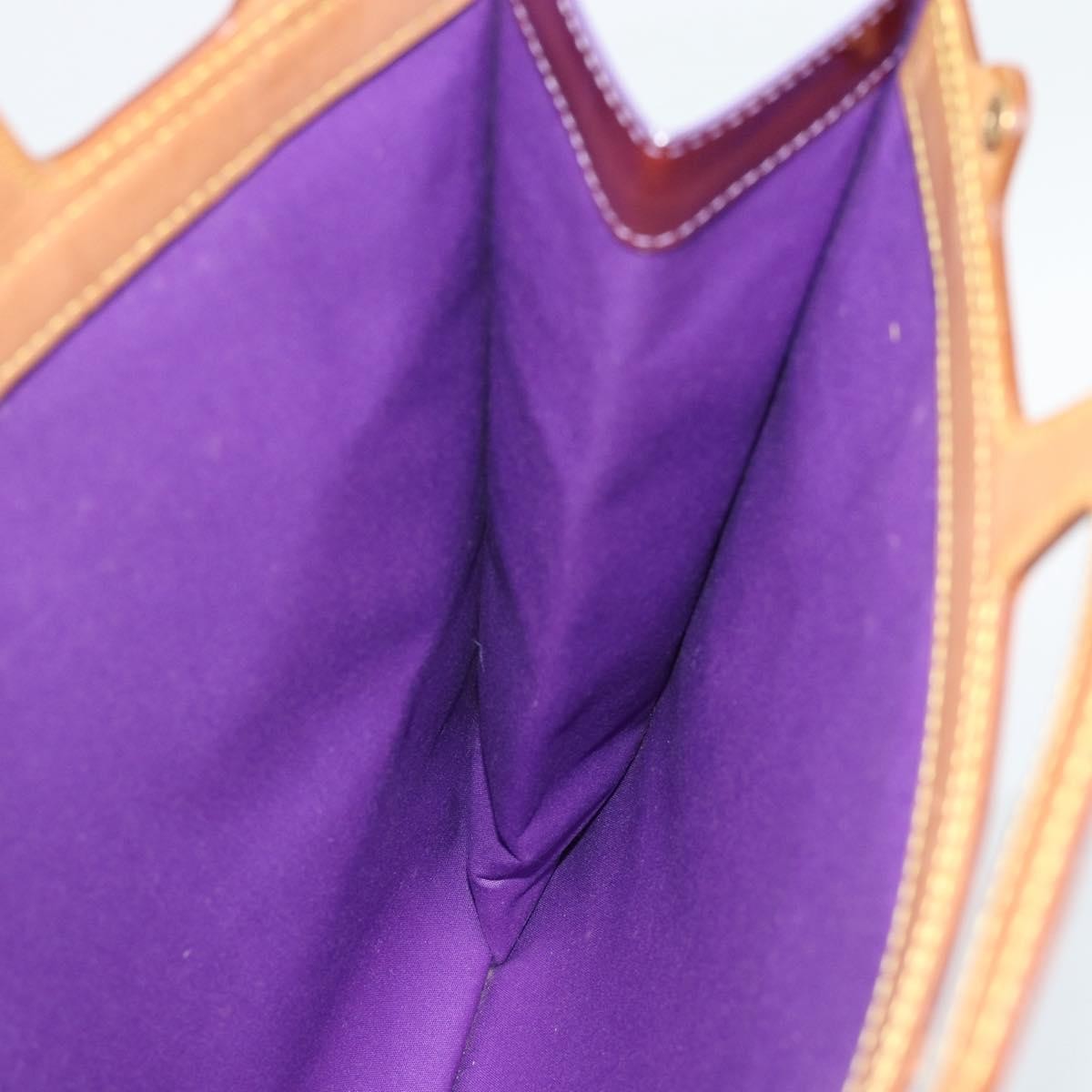 Louis Vuitton Stanton Monogram Vernis Purple Patent_Leather Tote Bag Bag (Pre-Owned)