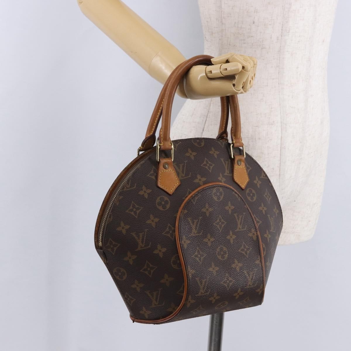 Louis Vuitton Ellipse Monogram Brown Canvas Handbag (Pre-Owned)