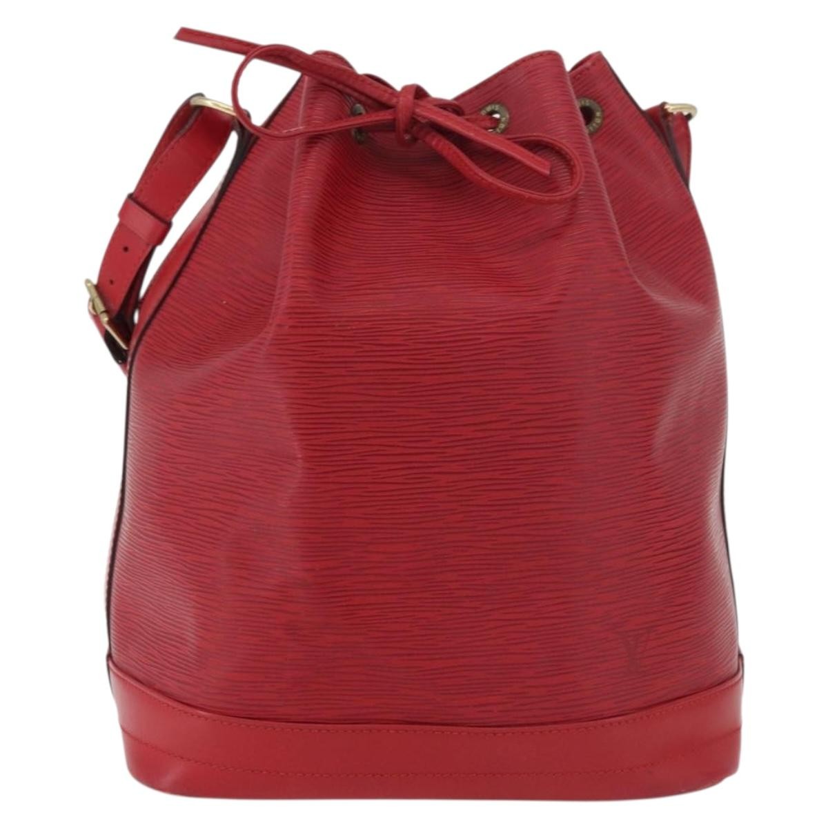 Louis Vuitton Noe Epi Leather Red Leather Shoulder Bag Bag (Pre-Owned)