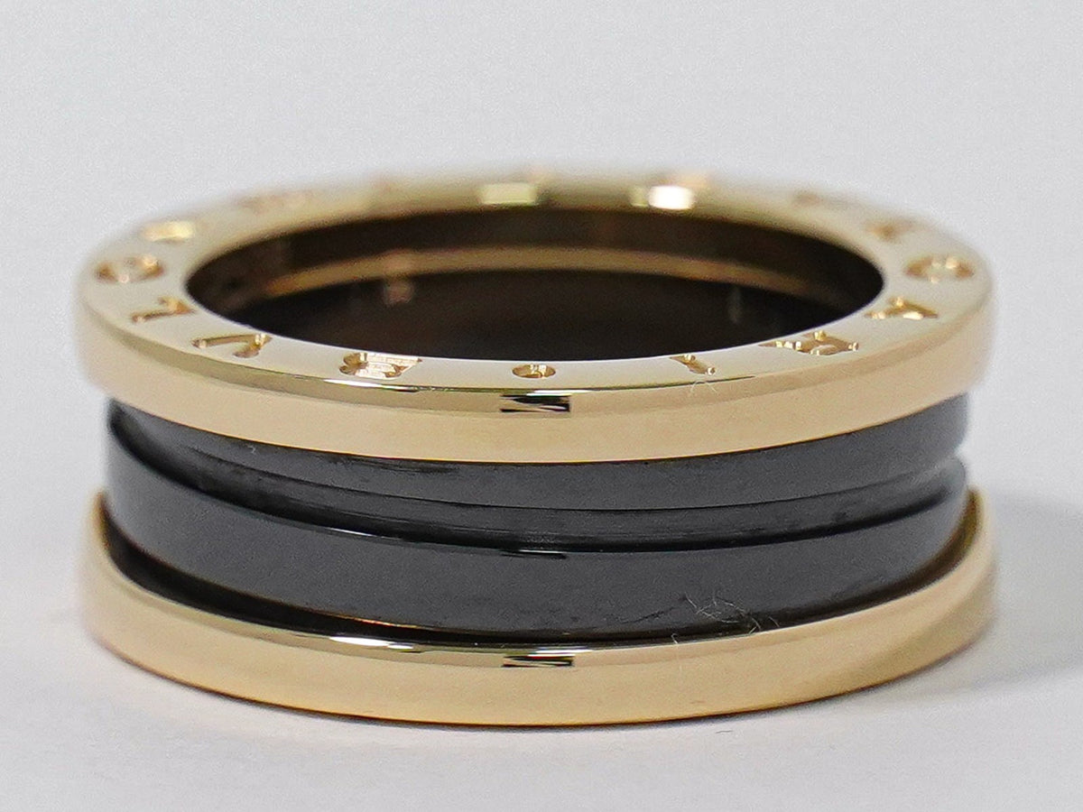 Bvlgari B.Zero1 One Band 18K Rose Gold Gold Rose_Gold Ring Jewelry (Pre-Owned)